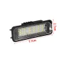 2PCS 18 LED License Number Plate Car Lights For VW Golf MK4 MK5 MK6 Passat Lupo Polo 9N