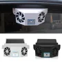 Solar-Powered Car Ventilation Fan Air Circulation Fan Solar Charging Ventilation Fan Auto Cooling Fan Air Exhaust Radiator for Vehicle Truck SUV
