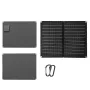 9W Portable Solar Panel Monocrystalline Silicon 6V Outdoor Charging Mobile Phone Tablet Power Bank USB-C USB-A Output