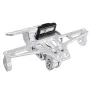 12V CNC Motosiklet Alaşımlı Plaka Tutucu Braketi LED Işıkları Evrensel
