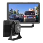 Schermo di proiezione da 5 pollici Android Smart 4K+1080P Doppio obiettivo Registratore di guida per auto MP5 Installazione della console centrale CarPlay