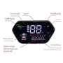 6PIN 48V 60V 72V LCD Display Instrument Control Panel Suitable for Electric Bicycle Motor Tricycle Digital Dashboard