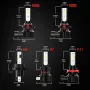 CYBERBEAM A900-C3 H4 / H7 / H11 / 9005 / 9006 Pair 50W Car LED Headlights 10000LM LED Bulbs 6500K White Light LED Headlamps IP68 Waterproof