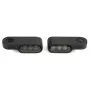 2pcs 12V Motorcycle LED Turn Signal Indicators Light Handlebar Mount Amber Aluminum Alloy
