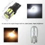 4 Pack 10-7020 SMD Car Clearance Bulbs T10 LED 194 168 Wedge Replacement Reverse Dashboard Light Bulbs License Plate Light