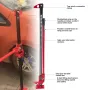 [USA Direct] High Lift Ratchet Off Road Farm Jack 6000LBS/3 Ton Load Capacity 60\ Maximum Lifting Height 4.72\ to 51.18\ Lifting Range