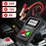 Kingbolen BM550 Mobil Listrik 6V 12V 24V Multifungsi Tampilan Digital Cerdas Uji Baterai Profesional Diagnosis