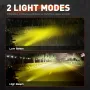 NOVSIGHT A500-WL13-3 3500LM Motorcycle LED Spot Light 45W Motorcycle Headlamp White Light