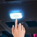 Lumină tactilă LED Mini iluminare interioară fără fir a mașinii Lampă automată de citire a tavanului pentru ușă picior portbagaj Cutie de depozitare Încărcare USB