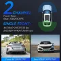 SJCAM M60 Dash Kamera Ön Arka Çift Lens 4K Ultra Net Gece Çekimi DVR Sürüş 360¡ã Panoramik Çekim Araba Sürüş Kaydı
