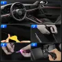 Strisce luminose a LED RGB 1 in 1 da 2 m, per interni auto, con controllo tramite app, lampada decorativa per cruscotto a LED al neon.