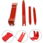 5 Piece Set Car Door Clip Panel Trim Removal Tool Kit Navigation Blade Removal Plastic Car Interior Repair Pry Hand Tools