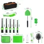 13-Piece Car Detailing Cleaning Kit Car Detailing Brush Wash Engine for Wheel Clean Kit Adjustable Handle Cleaning Towel
