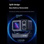 SJCAM SJ20 Spor Kamerası 4K Ultra HD Gündüz Karanlık Çift Mod Çift Lens Kayıt Çift Kamera Panoramik Kamera Açık Hava Motosiklet Araba Sürüş Kaydedici Sarsıntı Önleyici