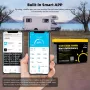 Gokwh 12V 230AH LiFePO4 litiumbatteri 2944Wh 200A BMS 6000+ djupa cykler Inbyggd smart app Bluetooth Perfekt för husbil, marin, energilagring i hemmet