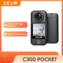 SJCAM C300 Cep Aksiyon Kamerası 4K/30FPS Uzun Pil Ömrü 6 Eksenli JİROS Sabitleme 5G WiFi Uzaktan Kumanda Web Kamerası Spor DV Çekim Kamerası