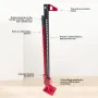 [USA Direct] 6000LBS/3 Ton Load Capacity High Lift Ratchet Off Road Farm Jack 48\ Maximum Lifting Height 4.72\ to 40.16\ Lifting Range