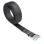 4 correas de amarre resistentes de 5 m x 25 mm con hebillas de leva para motocicleta, coche, equipaje, carga, remolque