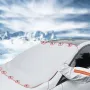 Car Windshield Cover Snow and Frost Protection Car SUV Front Windshield Shield Cover Sunproof Heat-Insulating Rainproof Snowproof