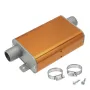 24mm Car Exhaust Pipe Silencer Muffler Straight Drum For Ebespacher Diesel Heater
