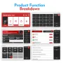 Thinkcar Thinktool mini 5.99-inch HD Screen Full System Scanner DPF Oil Reset Car Diagnostic Tools Advanced ECU Coding