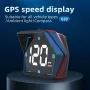 G20 Car Universal Hud Head-Up Display Beidou GPS Vehicle Speedometer High-Definition Head-Up Instrument Gongying speed unit switch