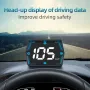 G20 Car Universal Hud Head-Up Display Beidou GPS Vehicle Speedometer High-Definition Head-Up Instrument Gongying speed unit switch