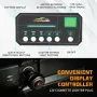 Front/Rear Windshield Interior Emergency Driving Strobe Light Safety Flashing Warning Danger Split Light Strip with Suction Cup for Construction Vehicles Truck