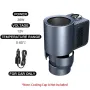 Smart 2-in-1 Car Heating Cooling Cup Cold Hot Coffee Milk Electric Beverage Warmer Cooler Holder For Drinks Travel Mini Car Fridge
