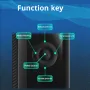 4000mAh 150PSI 15Cylinder Wireless Car Air Compressor& Power Bank Air Pump Tyre Inflator Inflatable Pump For Car Motorcycle