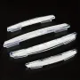 Universal 4PCS Pintu Kereta Jalur Anti-Calar Pelindung Pintu Pelindung Tepi Pintu Bumper Pelindung Tepi Pintu Tepi