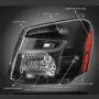 1 Pair Car Headlight Lampshade Light Cover 3R3Z13008CA GM2503254 GM2502254 15888058 15888059 For Chevrolet Equinox 2005-2009