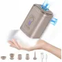 Portable Electric Pump for Inflation and Extraction USB Lithium-ion Battery with LED Light Mini Portable Vacuum Pump Blow Up Pool Raft Bed Boat Toys Vacuum Bags Yoga Exercise Ball