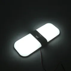 12V 120 LED Car Ceiling Dome Roof Light Interior Light Lamp Dimmable Switch For Camper Van Caravan Motorhome Boat RV