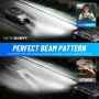 NovSight 2PCS 17000LM 60W LED Car Headlight Bulbs 6500K Bright White IP68 Waterproof Level LED Headlamp