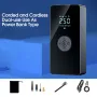 Corded/Cordless 100W Portable Car Air Pump with LED Lighting & Digital Display 30L/Min 12V Car Inflatable Pump