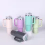1200ML 40oz 304 Stainless Steel Insulated Water Bottle Car Cup Travel Coffee Mug Water Bottle Insulated Cup for Hot Cold Beverages
