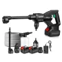 Máy rửa xe áp suất cao không dây AUTSOME 60bar/870psi 6 trong 1 Máy phun nước phun sương với 2 pin 5.0Ah