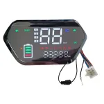 6PIN 48V 60V 72V LCD Display Instrument Control Panel Suitable for Electric Bicycle Motor Tricycle Digital Dashboard