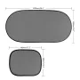 1/2/5PCS Portable Car Window Sunshade with Suction Cup Shade Universal Car Curtain Sun Shade Car Styling Covers Sun Visor