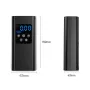 150Psi Cordless Car Tire Air Pump Inflator Pump for Car and Motorcycle Tyres 12V Electric Air Pump for Car Motorcycle with LED Light