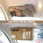 Visor Panel Storage Bag Tactical Visor Holder Truck Large Molle Visor Panel Vehicle Car Visor Storage Bag Multi-Function Storage Bag