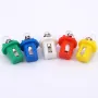 10-Pack T5-B8.5D Single Dome LED Car Light Indicator Light Width Light 5050SMD1 LED Instrument Light Instrument Panel Light High Brightness