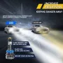 2pcs Y9 Pro Car LED Headlights LED Car Headlight 6500K Mini Lens IP67 Waterproof Lighting for 12V 24V Vehicles