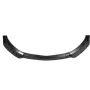 3Pcs Glossy Black Front Bumper Protector Lip Spoiler Covers Trim For Mercedes Benz CLA-Class W117 2016-2020 