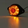 مصابيح LED جانبية، مؤشر تخليص، 1.6 واط، 24 فولت، 5 ألوان، للشاحنات والمقطورات والحافلات