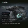 Anytek 6 Group Talk Voice Intercom Motorcycle Dash Cam Recorder Helmet bluetooth WiFi Sports Camera Motorbike Motor Auto DVR Headphone