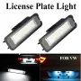 2PCS 18 LED License Number Plate Car Lights For VW Golf MK4 MK5 MK6 Passat Lupo Polo 9N