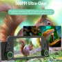 Som automotivo Single Din de 5 polegadas, MP5 player, tela sensível ao toque ultra nítida de 300 PPI, Bluetooth, interconexão reversa, sem fio, Apple CarPlay/Android Auto, USB tipo C, carregamento rápido