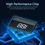 Car Head Up Display GPS Digital Speedometer HUD Windshield Projector KMH MPH Speedometer Compatible With All Cars Trucks Buses